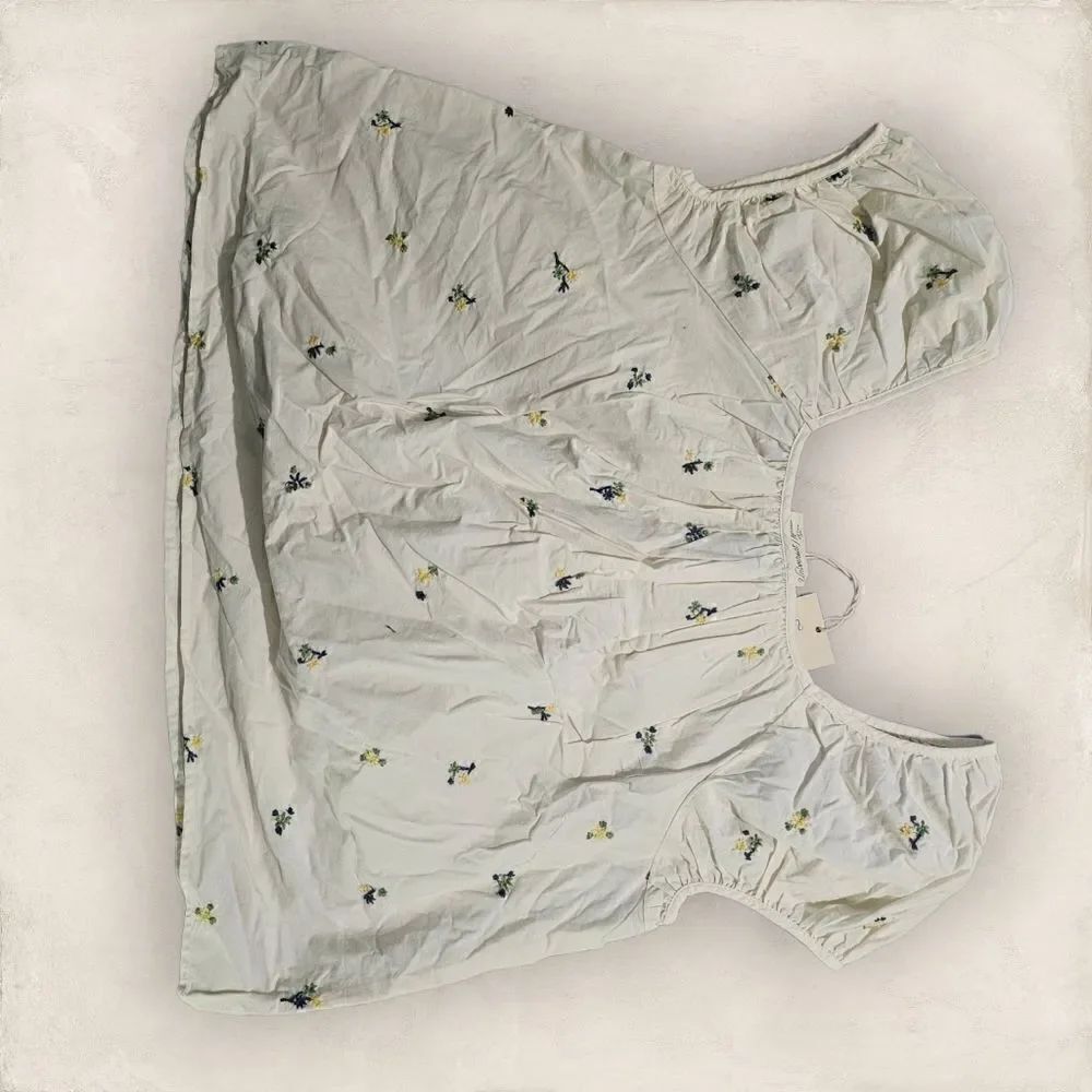 ‎Women's Floral Cotton Casual Top Small